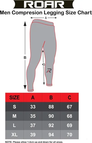 Vista 4 de Roar MMA - Pantalones de compresión para gimnasio y entrenamiento