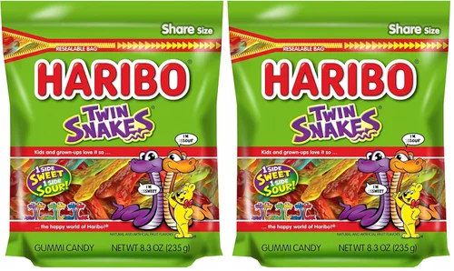 Vista 3 de HARIBO - Gomitas de ositos, bolsa resellable de 10 onzas, sabores surtidos