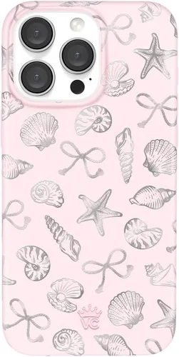 Vista 128 de VELVET CAVIAR Funda compatible con MagSafe para iPhone 15, probada en caídas de 10 pies, estampado de leopardo y amatista morada