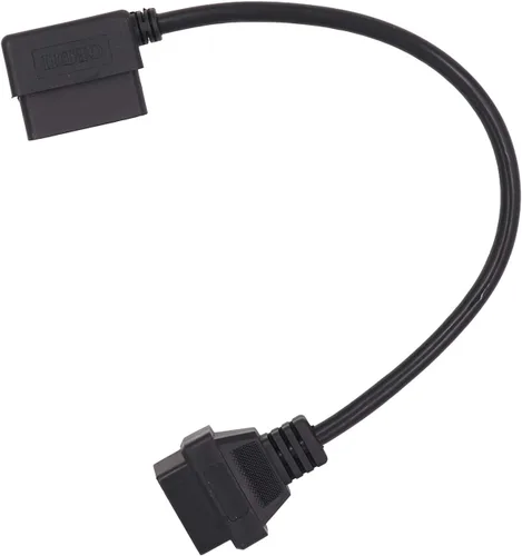 Vista 2 de OBD-ii Obd2 16pin macho a hembra extensión cable de diagnóstico extensor 11.8 in 23.6 in 39.4 in (tipo 1 (11.8 in)