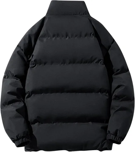 Vista 4 de FSAKJKEE - Abrigos de plumón para hombre, 2022, sin mangas, abrigos de invierno, casuales, gruesos, softshell