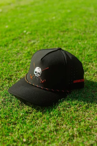 Vista 9 de SHANKITGOLF Gorra de golf ajustable con diseño de calavera, 95% poliéster, 5% elastano, talla única