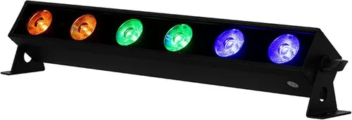 Vista 2 de ADJ UBL6H 120 vatios RGBAL+UV HEX barra de luz LED lavado