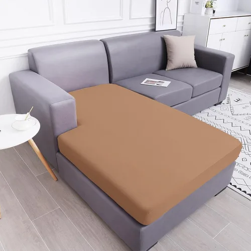 Vista 66 de Smiry Fundas de cojín impermeables para sofá, funda elástica y lavable, funda de cojín suave elástica antideslizante para muebles para mascotas