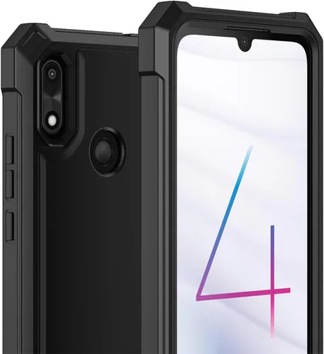 Vista 8 de Ailiber Funda para teléfono Gabb Phone4, funda Gabb Phone 4 con protector de pantalla, protección de doble capa, parachoques de TPU en esquina a