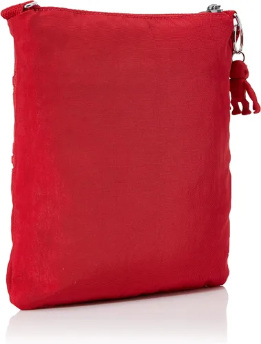 Vista 2 de Kipling Keiko - Mini bolso cruzado para mujer, bolso ligero ajustable, correa de hombro duradera, rojo rojo, Rojo (red rouge)