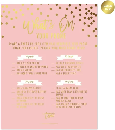 Vista 19 de Andaz Press Blush Rosa y Metallic Gold Confeti Lunares Baby Shower Party Collection Banderín colgante con cuerda, Baby Shower, 5 pies, 1 juego