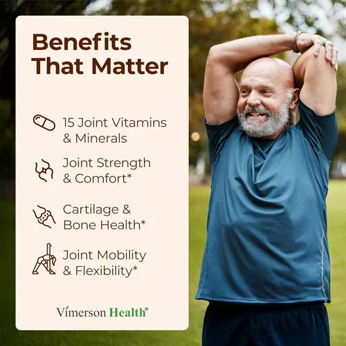 Vista 2 de Suplemento de Glucosamina Condroitina MSM – Suplementos Avanzados para Articulaciones para Hombres y Mujeres con Sulfato de Glucosamina 1000mg