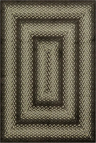 Vista 16 de Maples Rugs Marion - Alfombra bohemia con diseño trenzado, fabricada en Estados Unidos, lavable, antideslizante, para entrada, vestíbulo, cocina