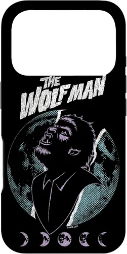 Vista 30 de Universal Monsters Artist Series The Wolfman Retro Poster Case for iPhone 17