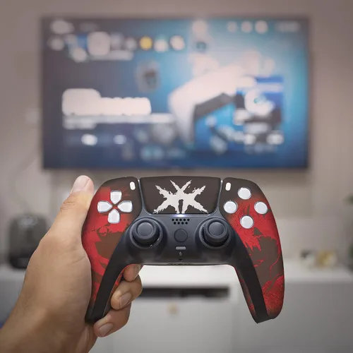 Vista 140 de Battman Custom PS-5 Controller Wireless compatible with Play-Station 5 Console by BCB Controllers Proudly Customized in USA with Permanent