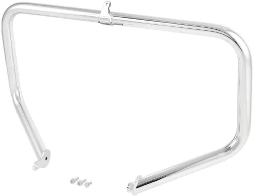 Vista 10 de Green-L Barra de choque de carretera para Harley Touring Road King Electra Street Glide 1997-2008 Negro