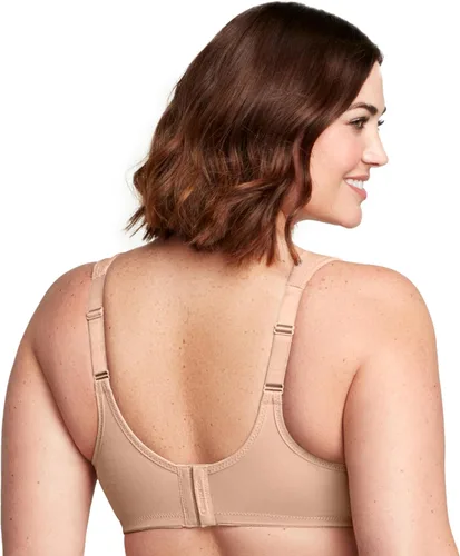 Vista 8 de Glamorise Sujetador de encaje Wonderwire de corte bajo para mujer, talla grande, #1240