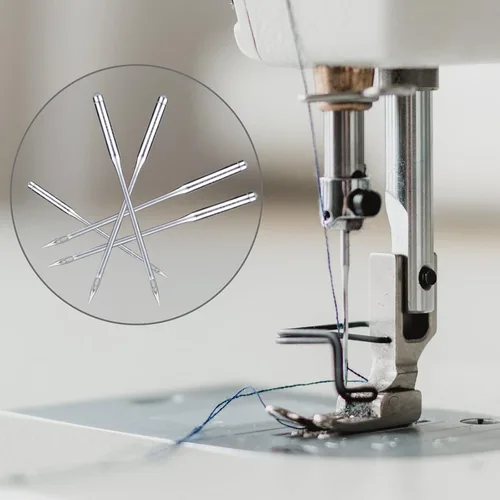 Vista 7 de Agujas para máquina de coser, 10 piezas agujas universales para máquina de coser, compatibles con Singer, Brother, Janome, Varmax, tamaño HAX1 100/16