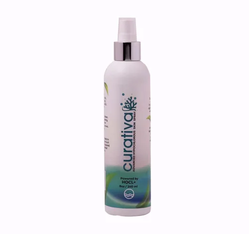 Vista 2 de Curativa Bay - Aerosol hipocloroso 02%, piel clara, más eficaz para la salud total de la piel. 100% orgánico, fabricado en Estados Unidos, produce