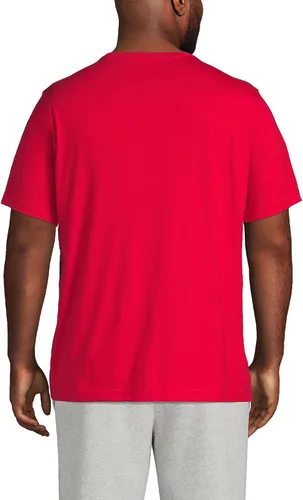 Vista 2 de Lands' End Camiseta de manga corta Super-T con bolsillo para hombre
