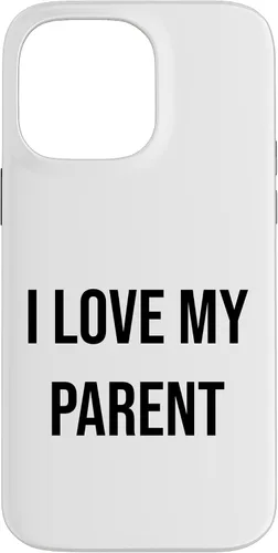 Vista 21 de iPhone 16 I Love My Parent Case