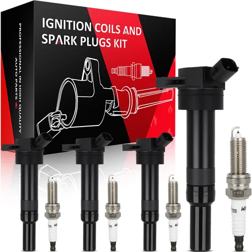 Vista 105 de SCITOO Paquete de bobinas de encendido para Pontiac Montana 3.4L 1999-2005 para Grand Prix 3.8L 1997-2008 para Oldsmobile Alero 3.4L 1999-2004
