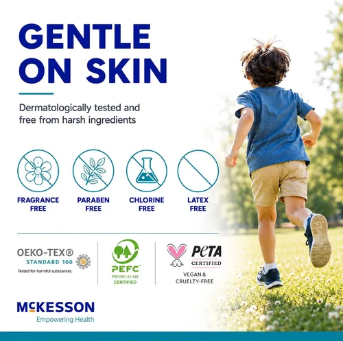Vista 6 de McKesson Pantalones de entrenamiento juveniles, S/M 38, diseño infantil, 65 libras, 17 unidades Ropa interior de entrenamiento desechable