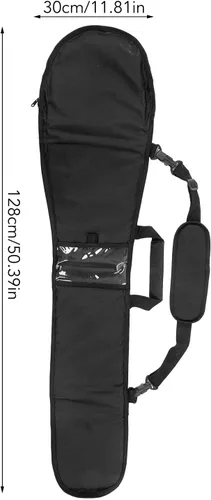Vista 7 de Tefola Bolsa de remo para kayak, canoa Kayak Split Paddle Bolsa de transporte Bolsa de almacenamiento para remo (negro)
