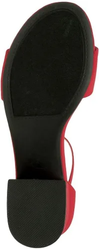 Vista 5 de Nautica Sandalia de tacón bajo de dos piezas con correa de tobillo para mujer, tacón de bloque bajo, Yona