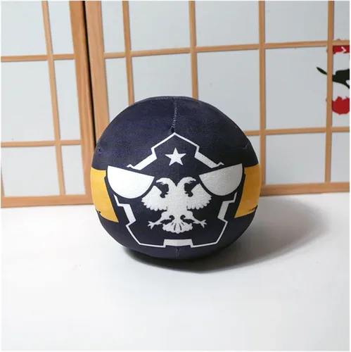 Vista 41 de Polandball Countryballs Muñeco de peluche Ucrania España Hungría Portugal Rumanía Grecia Austria México Polonia Ball (15,3.8 pulgadas)