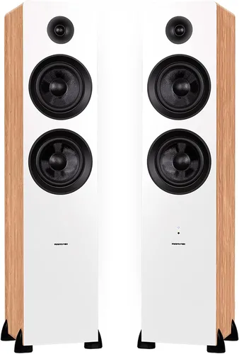 Vista 3 de Fluance RT85 Reference High Fidelity Vinyl Turntable, PA10 Phono Preamp and Ai81 Powered Floorstanding Speakers, Ortofon 2M Blue Cartridge, 150W