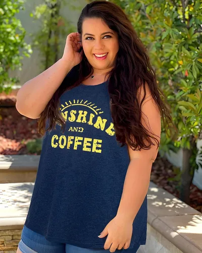 Vista 7 de Camisetas sin mangas para mujer, de verano, informales y holgadas, blusas tipo túnica