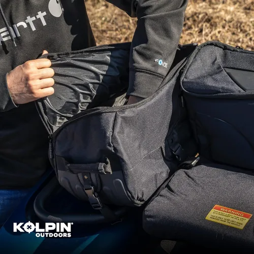Vista 6 de Kolpin Matrix Bolsa de asiento - Negro - 91155, 32 "x 22" x 11