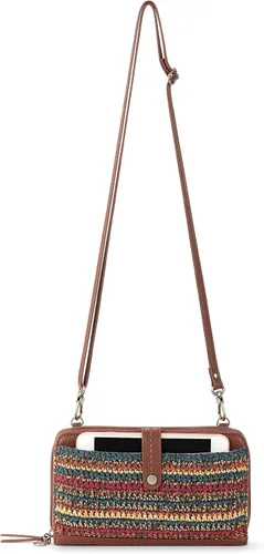 Vista 9 de The Sak Iris Bolso para smartphone cruzado Aspen Stripe / Crochet