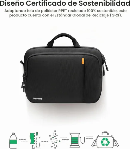 Vista 9 de tomtoc estuche de transporte 360 para laptop de 14 pulgadas MacBook Pro M5/M4/M3/M2/M1 Pro/Max A3434 A3112 A3401 A3185 A2992, bolsa de hombro