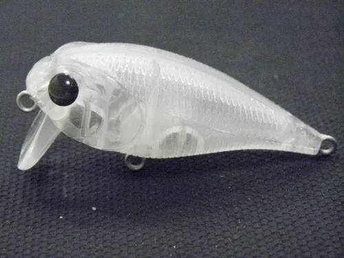 Vista 23 de 10 Señuelo en Blanco sin Pintar Minnow Crankbait de Agua Superior sin Labios Jerkbait Señuelos de Pesca
