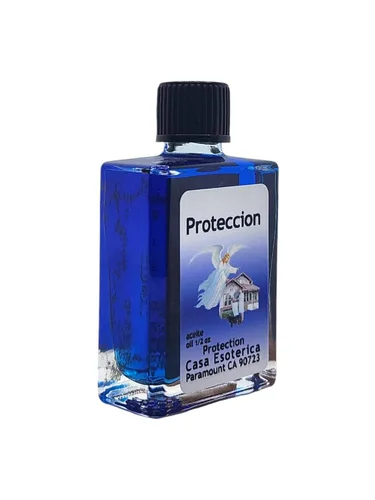 Vista 2 de Aceite de protección (Proteccion Aceite) Aceite de unción espiritual de CASA ESOTERICA 0.5 FL OZ (1 PACK)