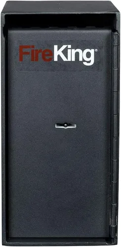 Vista 3 de FireKing MS1206 - Cerradura de llave compacta para efectivo, 15 libras, 0.29 pies cúbicos, color negro