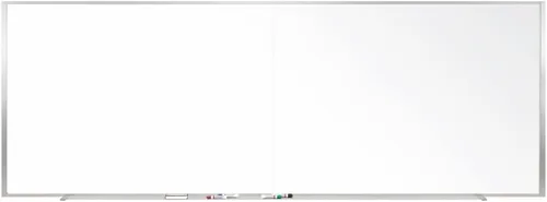 Vista 10 de Ghent Pizarra magnética de porcelana con marco de aluminio, 2'H x 3' W