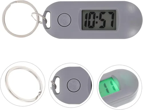 Vista 7 de Mikikit 2 piezas de enfermeras portátiles para niños, fácil de silenciar sin luz de huevo, reloj de temporizador universal para adultos, deportes