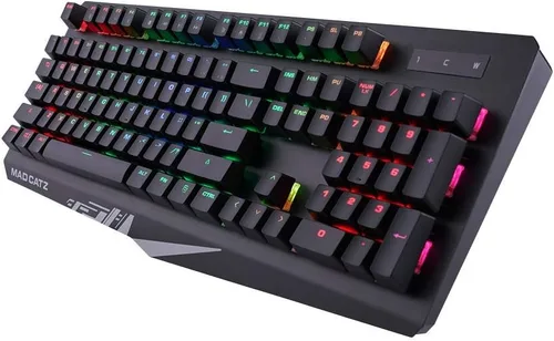 Vista 4 de Mad Catz El auténtico teclado mecánico para juegos S.T.R.I.K.E. 4 - Negro