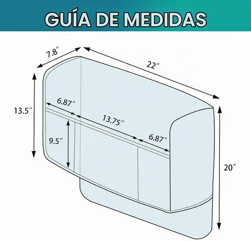 Vista 6 de Turquoize Fundas impermeables para reposabrazos de sillas y sofás, 2 unidades, protectores de brazo para sofá con bolsillo lateral, protector Doble
