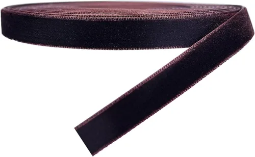 Vista 91 de Chenkou Craft 5 yardas de cinta de terciopelo para decoración navideña y embalaje artesanal