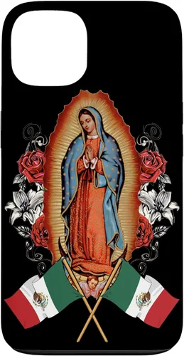 Vista 7 de Funda para iPhone 12 mini Nuestra Señora Virgen De Guadalupe Virgen María Mexicana