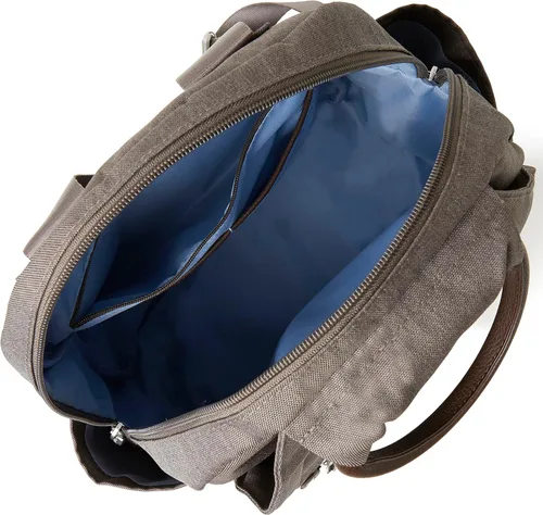 Vista 6 de Baggallini Mochila todo el día para mujer con pulsera de teléfono RFID tierra sombra oscura talla única