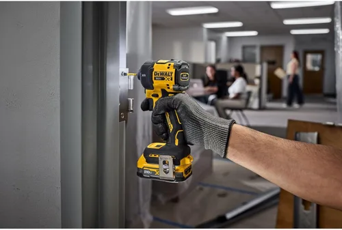 Vista 7 de DEWALT Destornillador de impacto hidráulico de 20 V MAX de 1/4 pulgadas, silencioso, sin escobillas, inalámbrico XR Extreme Runtime, anillo de halo