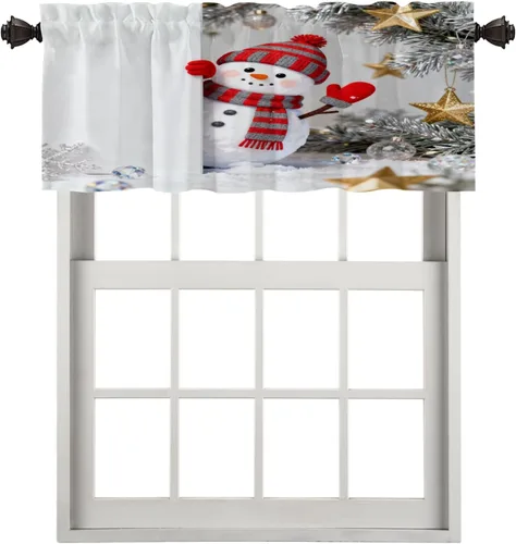 Vista 44 de Cortinas opacas de poliéster multicapa para ventanas de padre e hijo, 2 unidades, 26 x 24 pulgadas