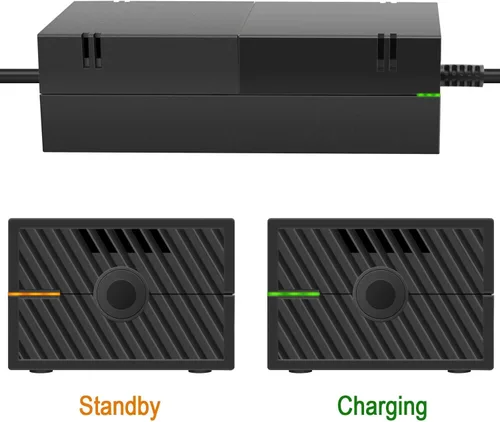 Vista 6 de OSTENT Cable de alimentación del cargador del adaptador de CA de los E.E.U.U. para la consola Xbox One