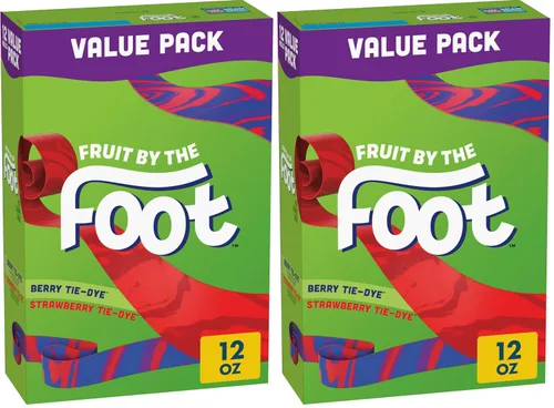 Vista 20 de Fruit by the Foot Snacks con sabor a frutas, Starburst, paquete variado, 6 unidades (paquete de 8)