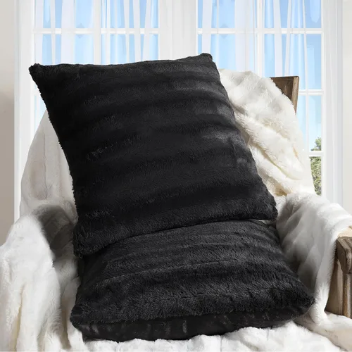 Vista 10 de Cheer Collection Almohadas Decorativas de Piel Sintética - Almohadas Decorativas para Sofá, Almohadas Decorativas para Cama, Almohadas de Acento