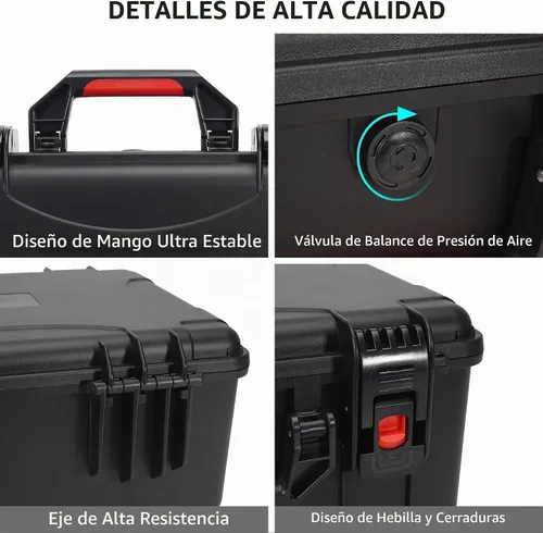 Vista 4 de Estuche rígido profesional Mavic 4 Pro, impermeable, bolsa de transporte de viaje para DJI Mavic 4 Pro Creator/Fly More Combo, compatible con DJI RC