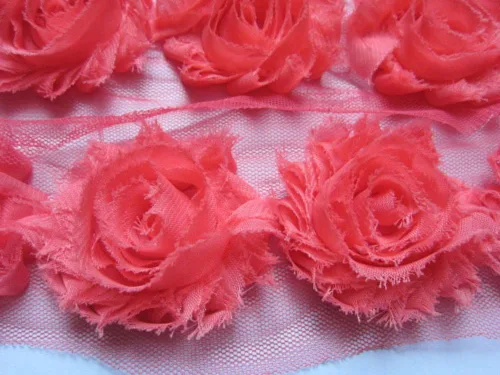 Vista 17 de yycraft Pack de Flores de estrás de 2 pulgadas con perla para manualidades.
