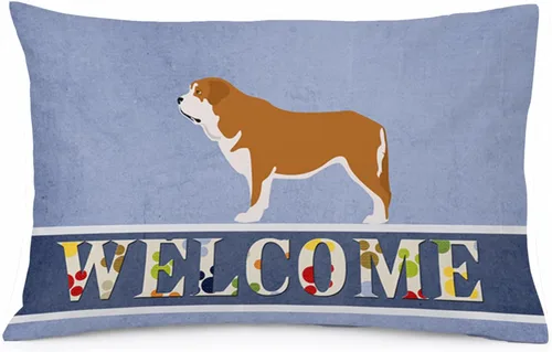 Vista 70 de Caroline's Treasures BB8334PILLOWCASE AIDI Atlas Mountain Dog - Funda de almohada estándar, color azul, ligera, súper suave, de fácil cuidado