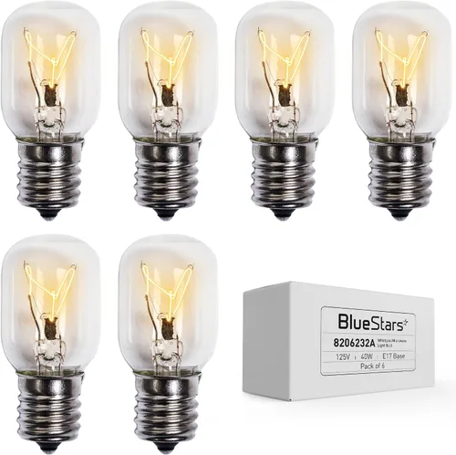Vista 13 de BlueStars Bombillas LED E17 de 5 W 8206232A Bombillas de Microondas 3000K Blanco Cálido